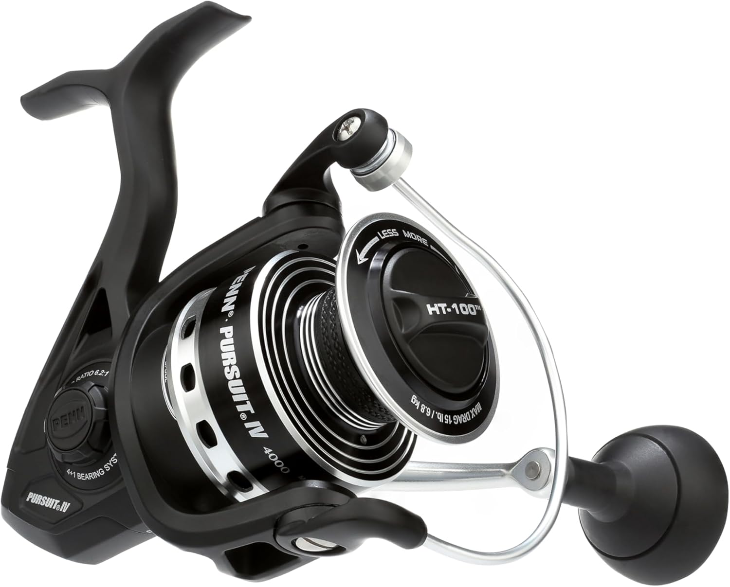 PENN Pursuit IV Spinning Fishing Reel: Smooth Power & Durability