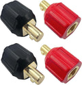 2Pack 05335 Welding Leads Adapter Set - Tweco LC40 to Dinse Adapter