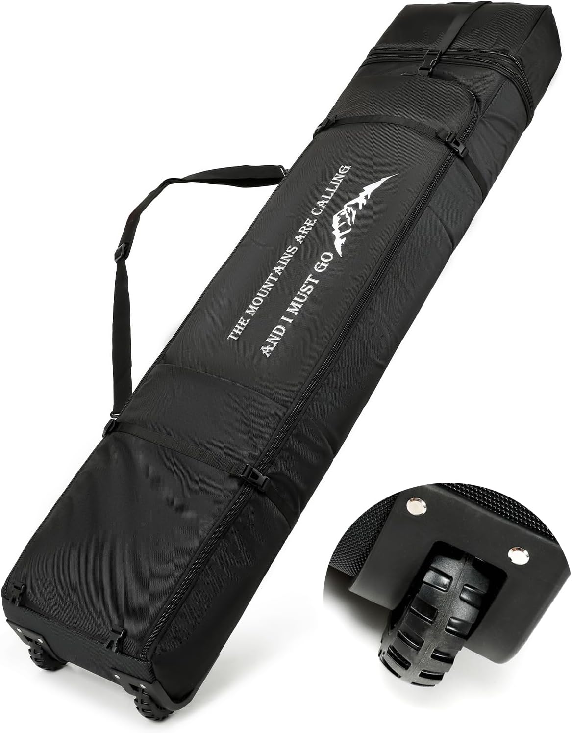SLINRKE Snowboard Bag with Wheels - Travel in Style!