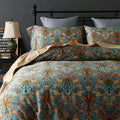 Farmhouse Boho King Comforter Set - Lightweight All Season Comfort