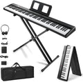 Ktaxon Foldable 88-Key Digital Piano - Portable Semi-Weighted