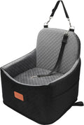 Dog Booster Car Seat 6 in Elevated Pet Seat for Small Dogs - Window