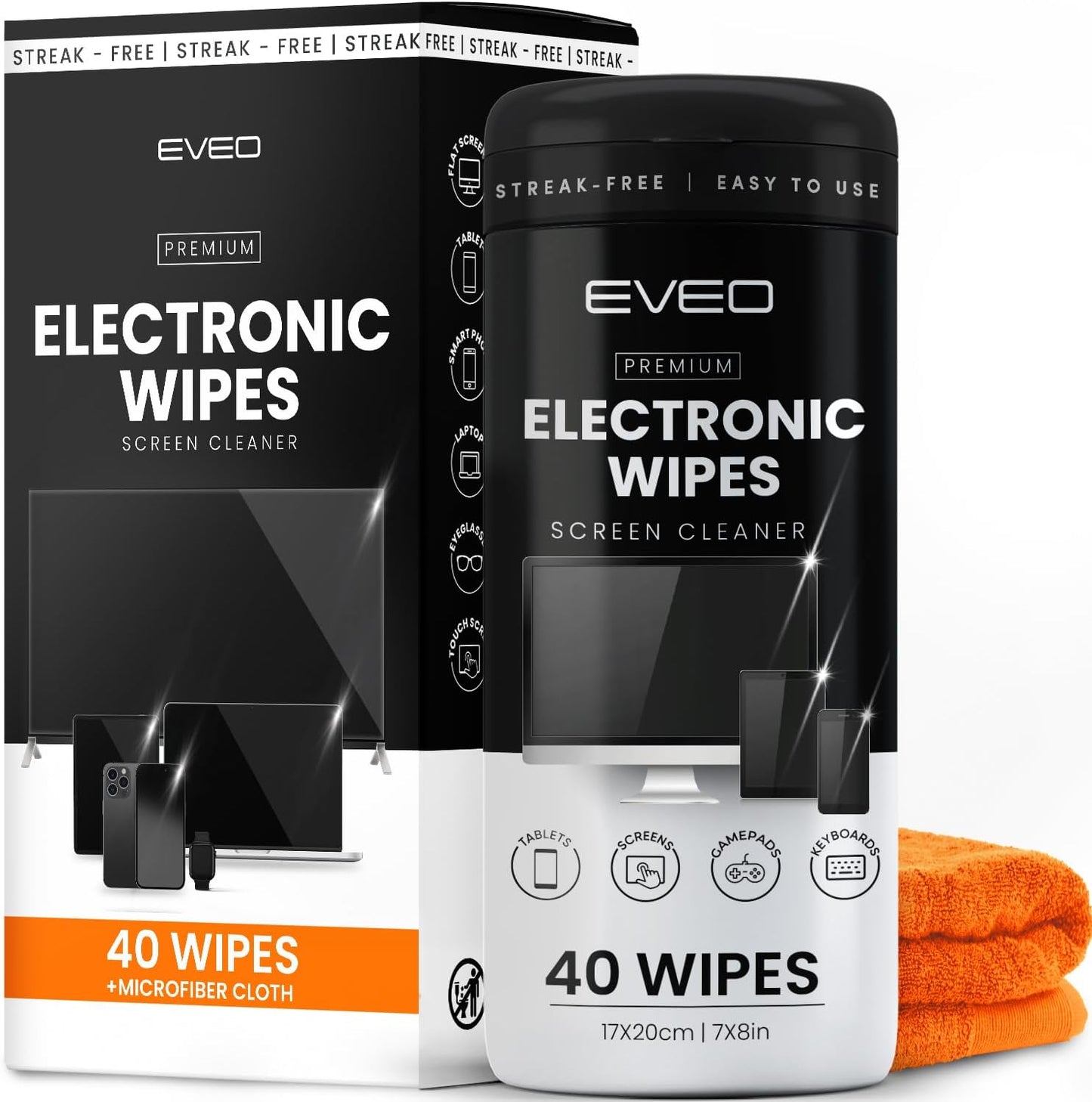 Streak-Free Electronics Cleaner by EVEO