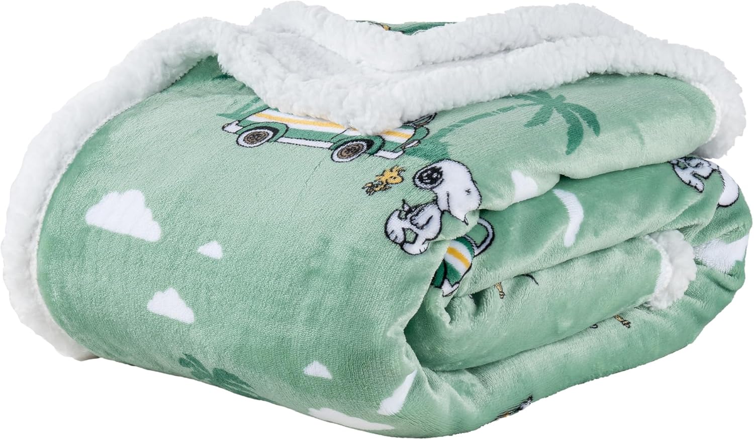 Berkshire Blanket Peanuts Sherpa Blanket for Cozy Comfort