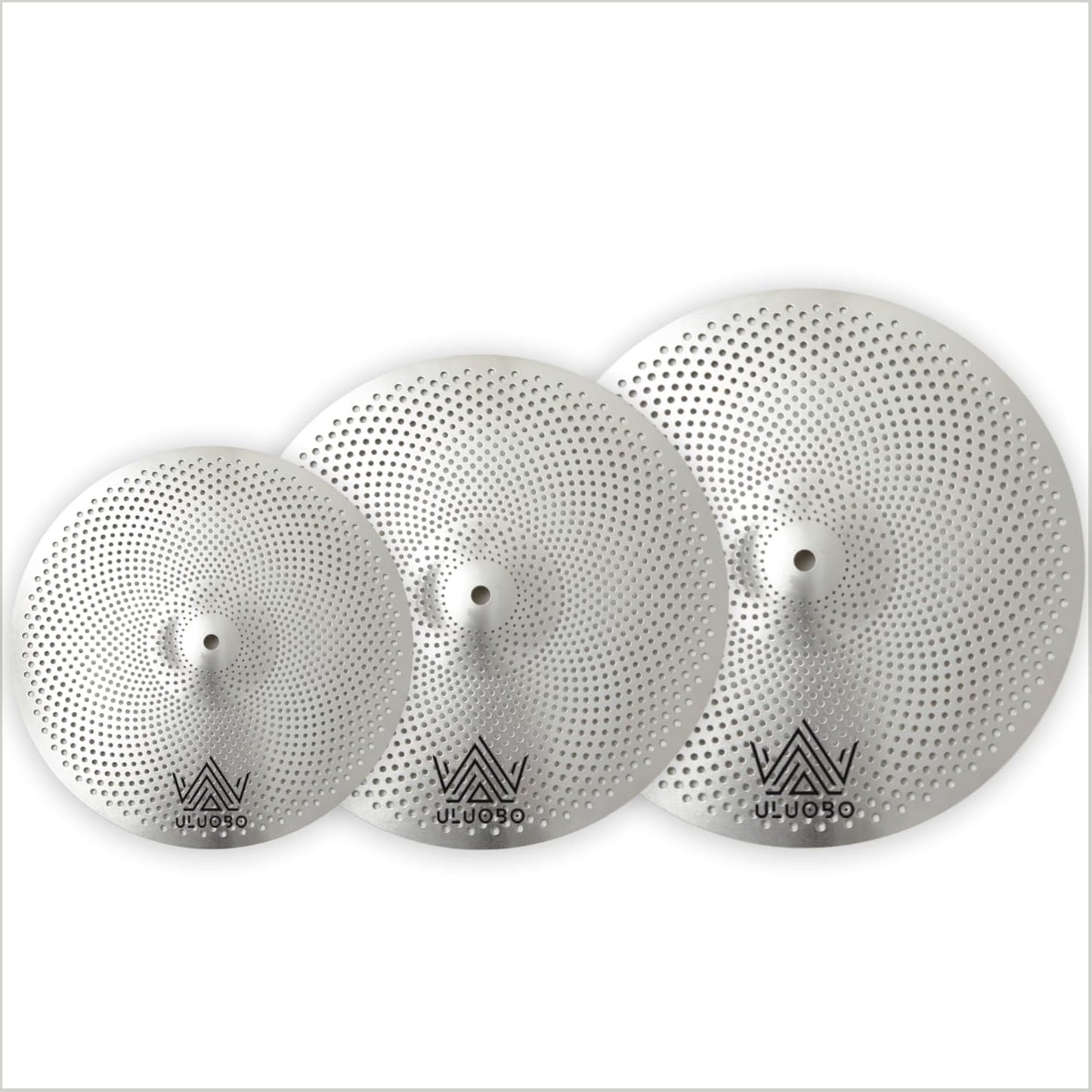 6/8/10 inch Splash Cymbal Set for Quiet Practice Sessions