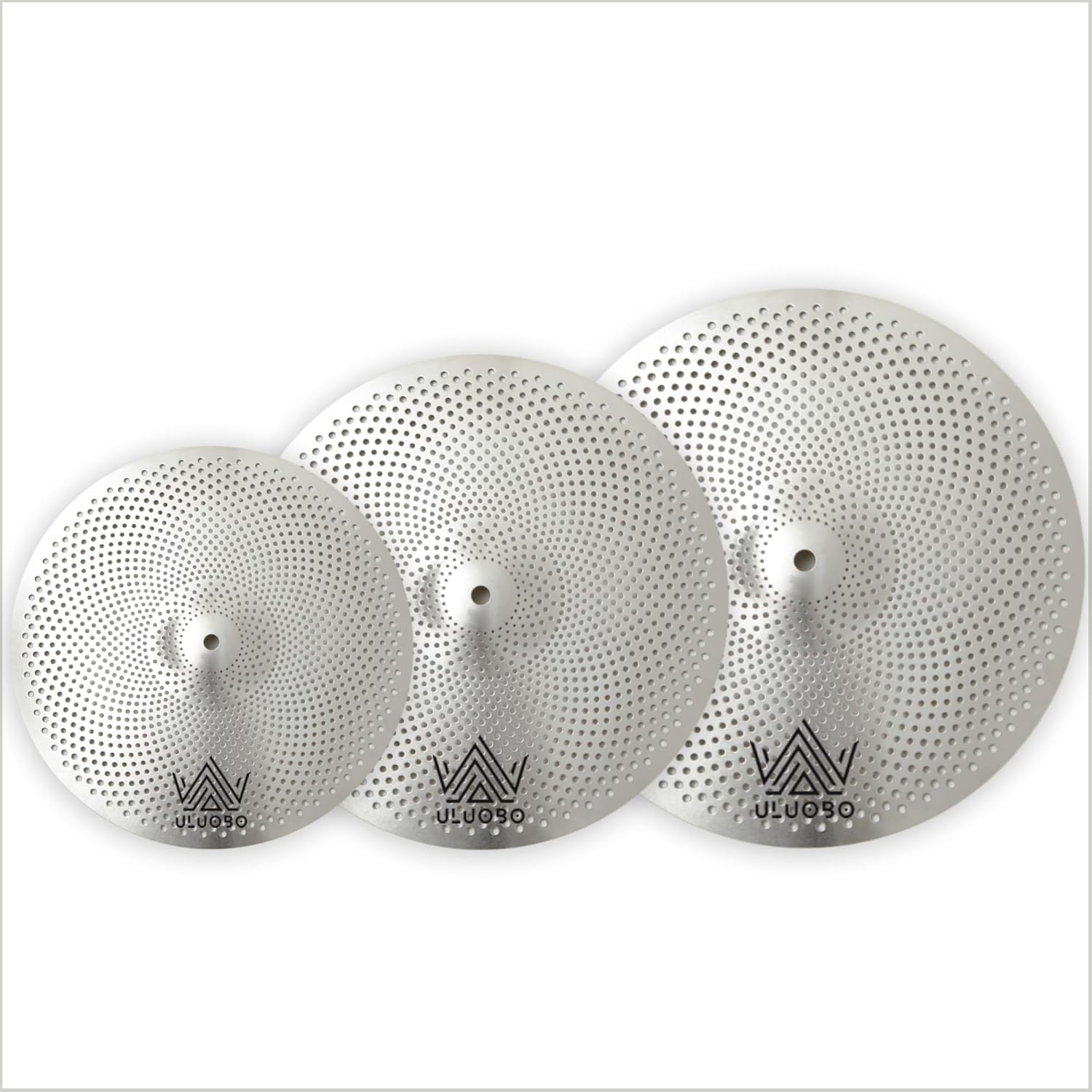 6/8/10 inch Splash Cymbal Set for Quiet Practice Sessions
