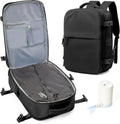 Vacuum Compression Backpack with Electric Pump - Space-Saving Carry On