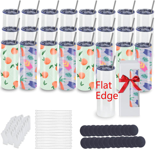 20oz Sublimation Tumblers Bulk - Perfect for Custom Designs