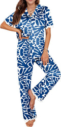 Silk Satin Pajama Set for Women by Ekouaer for Ultimate Comfort