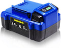 6.5Ah Replacement for Kobalt 24V Battery KB624-03 KB524-03 - Long Run
