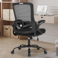 300lb Ergonomic Home Office Chair - Lumbar Support, High Back, Adjustable Height