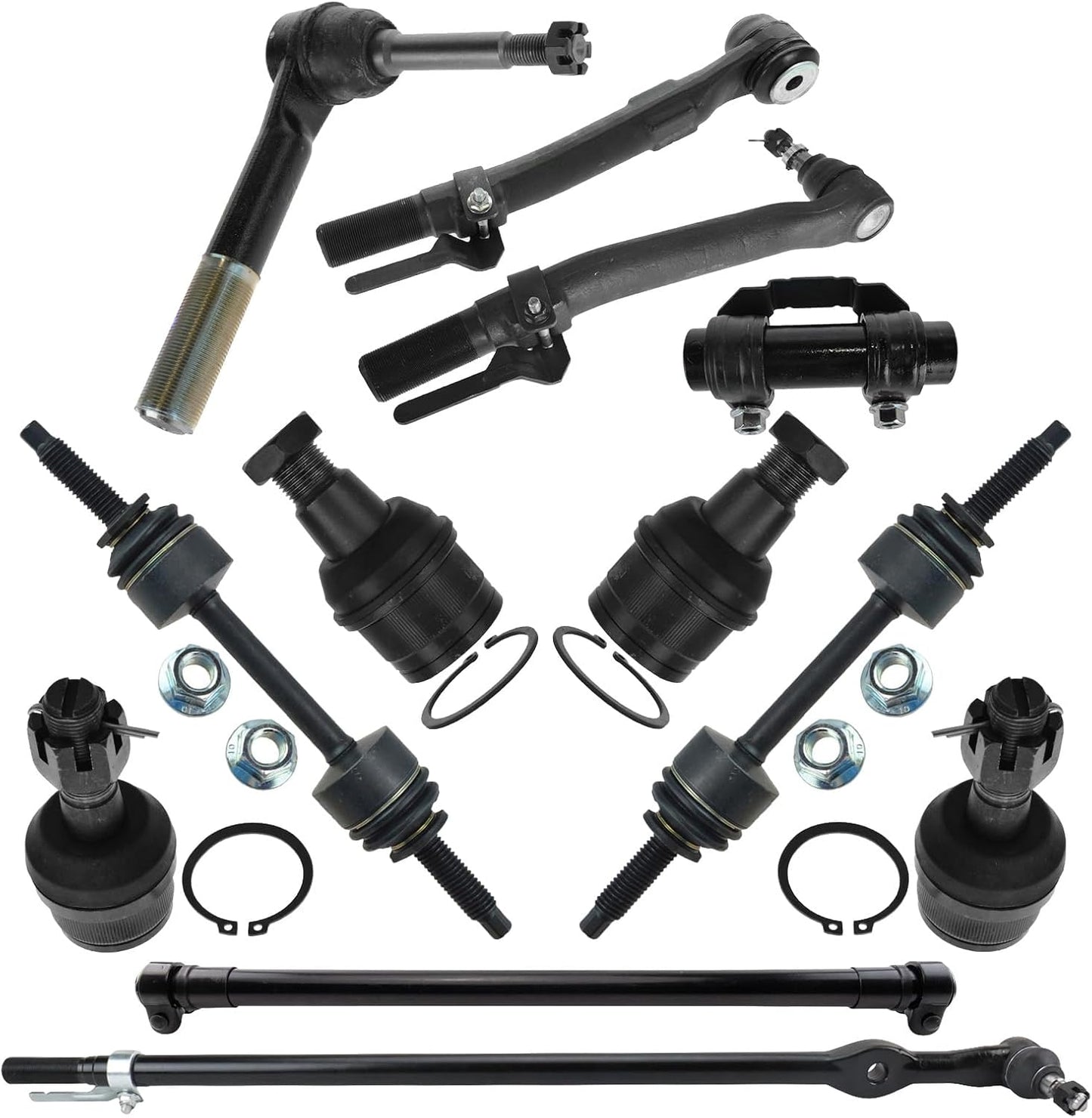 TRQ Front Steering & Suspension Kit for Ford Super Duty