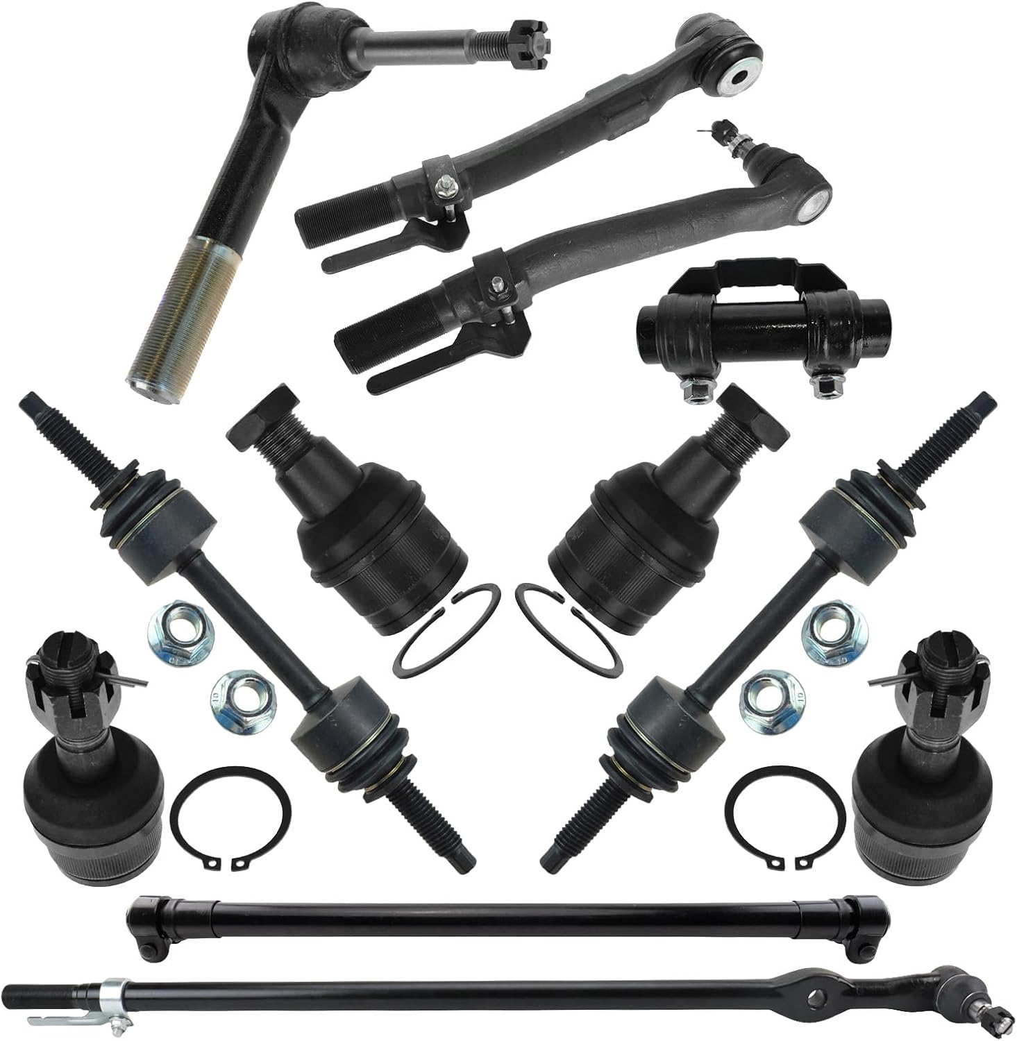 TRQ Front Steering & Suspension Kit for Ford Super Duty