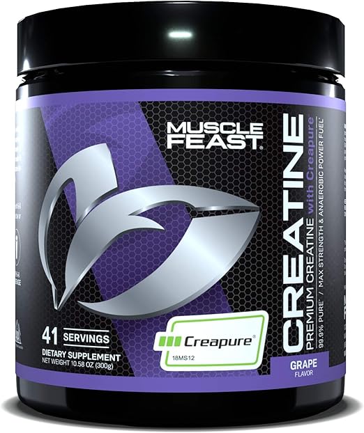 Muscle Feast Creapure Creatine Monohydrate for Muscle Growth