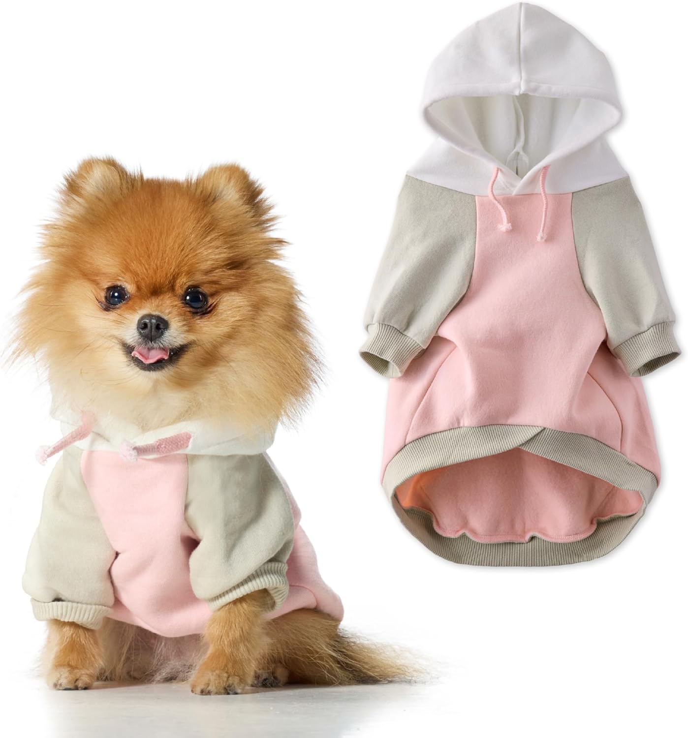 Rocky II Extra Comfy Dog Hoodie for All Seasons and Breeds