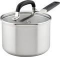 Stainless Steel 2 Quart Saucepan with Measuring Marks - Even Heat