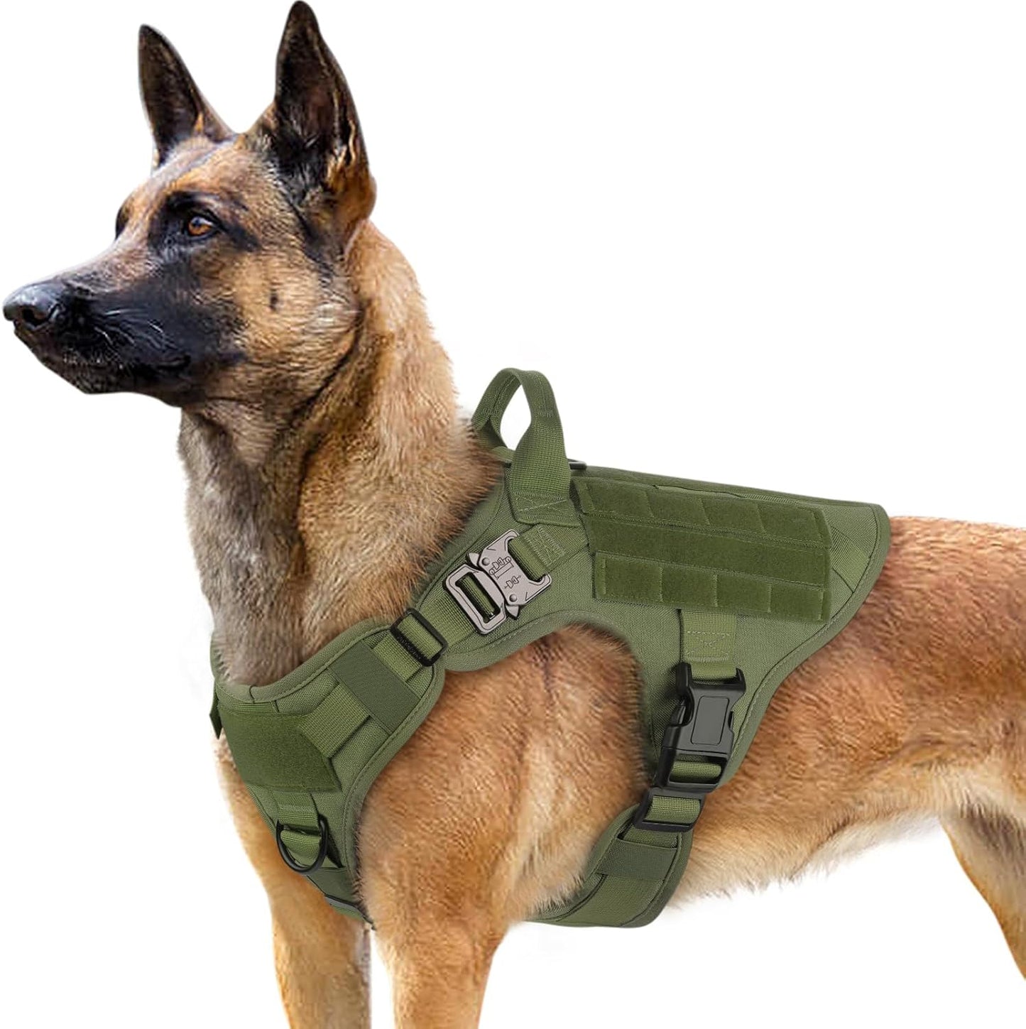 rabbitgoo Tactical Dog Harness for Large Breeds with Handle