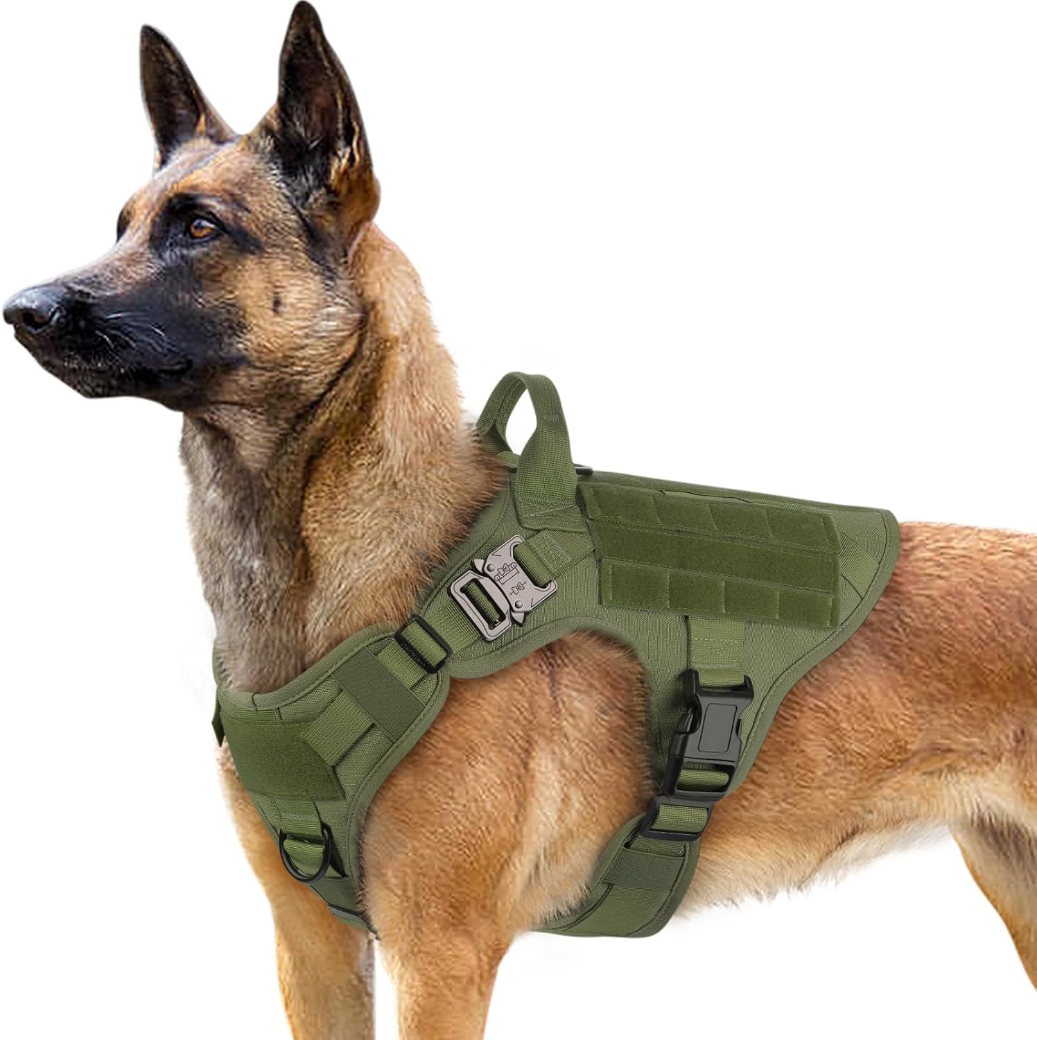 rabbitgoo Tactical Dog Harness for Large Breeds with Handle