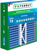 16x22x5 Air Filter MERV 13 Optimal Smoke & Allergy Defense - 1-Pack