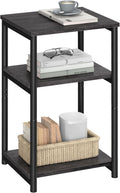 VASAGLE Side Table Small End Table for Small Spaces - Sleek Misty Gray