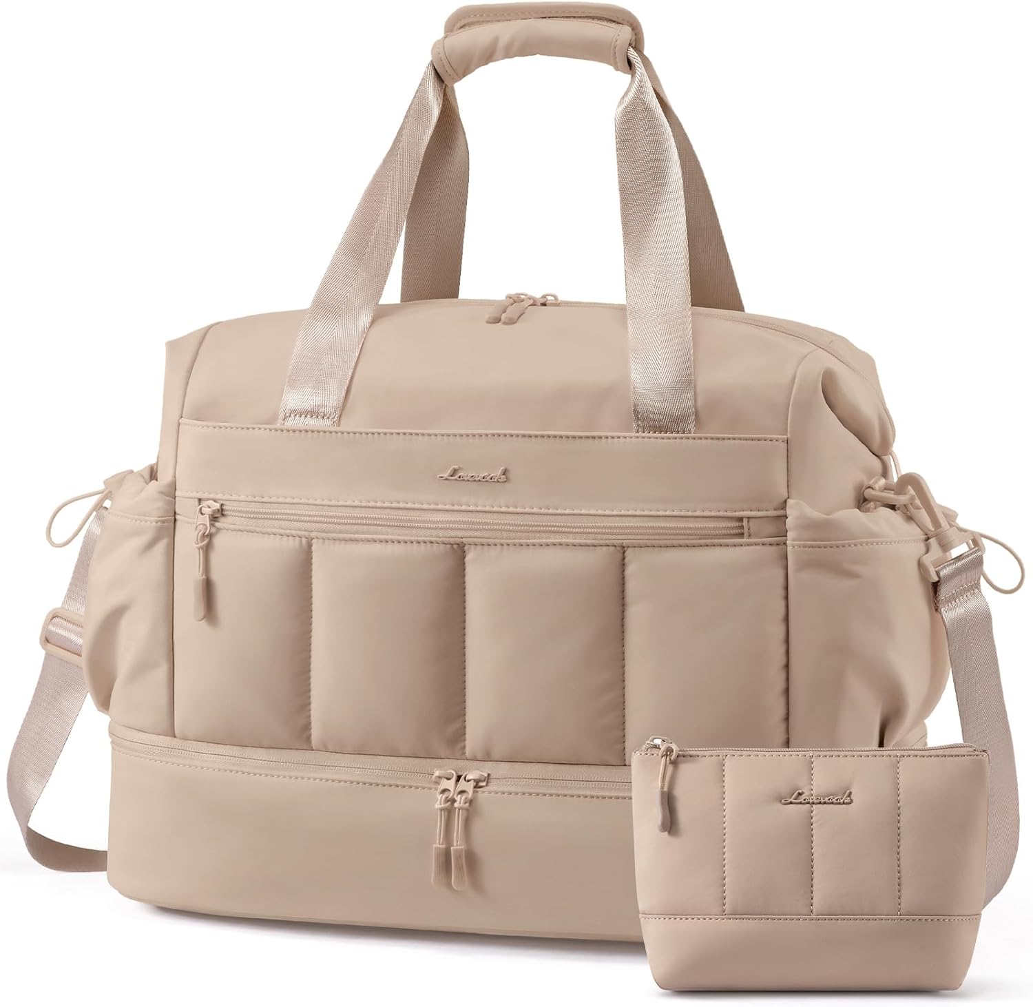 LOVEVOOK Travel Duffel Bag for Women with Shoe Compartment