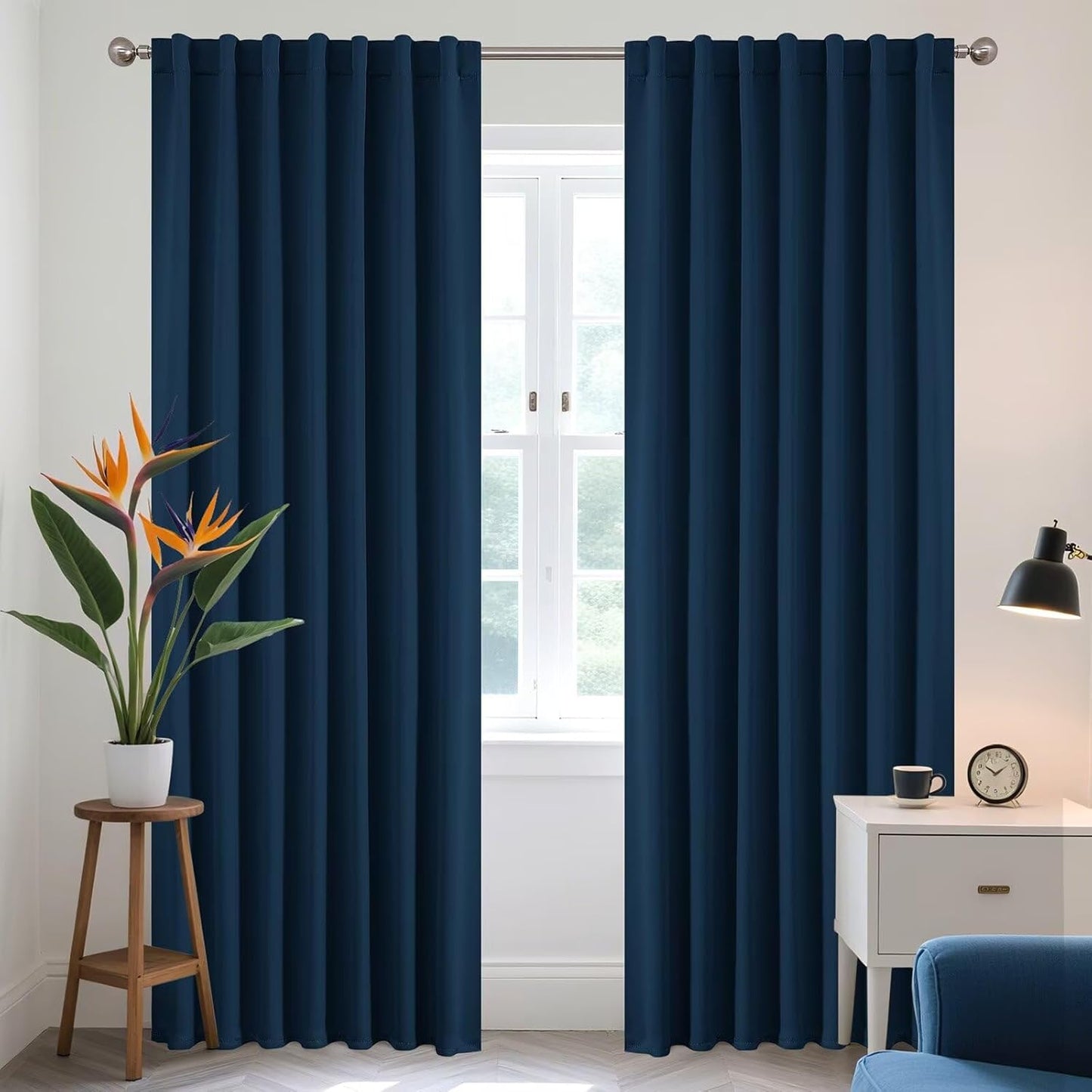 Joydeco Blackout Curtains for Bedroom - Thermal Insulated Drapes