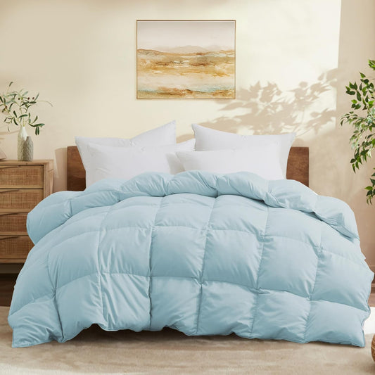 Joysoul King Size Down Comforter - Ultra Soft All Season Luxury
