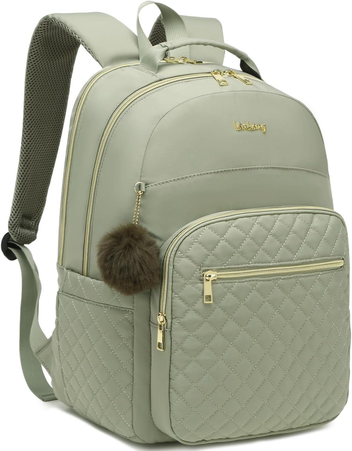 Cute Laptop Backpack Purse for Teen Girls with Charging Hole