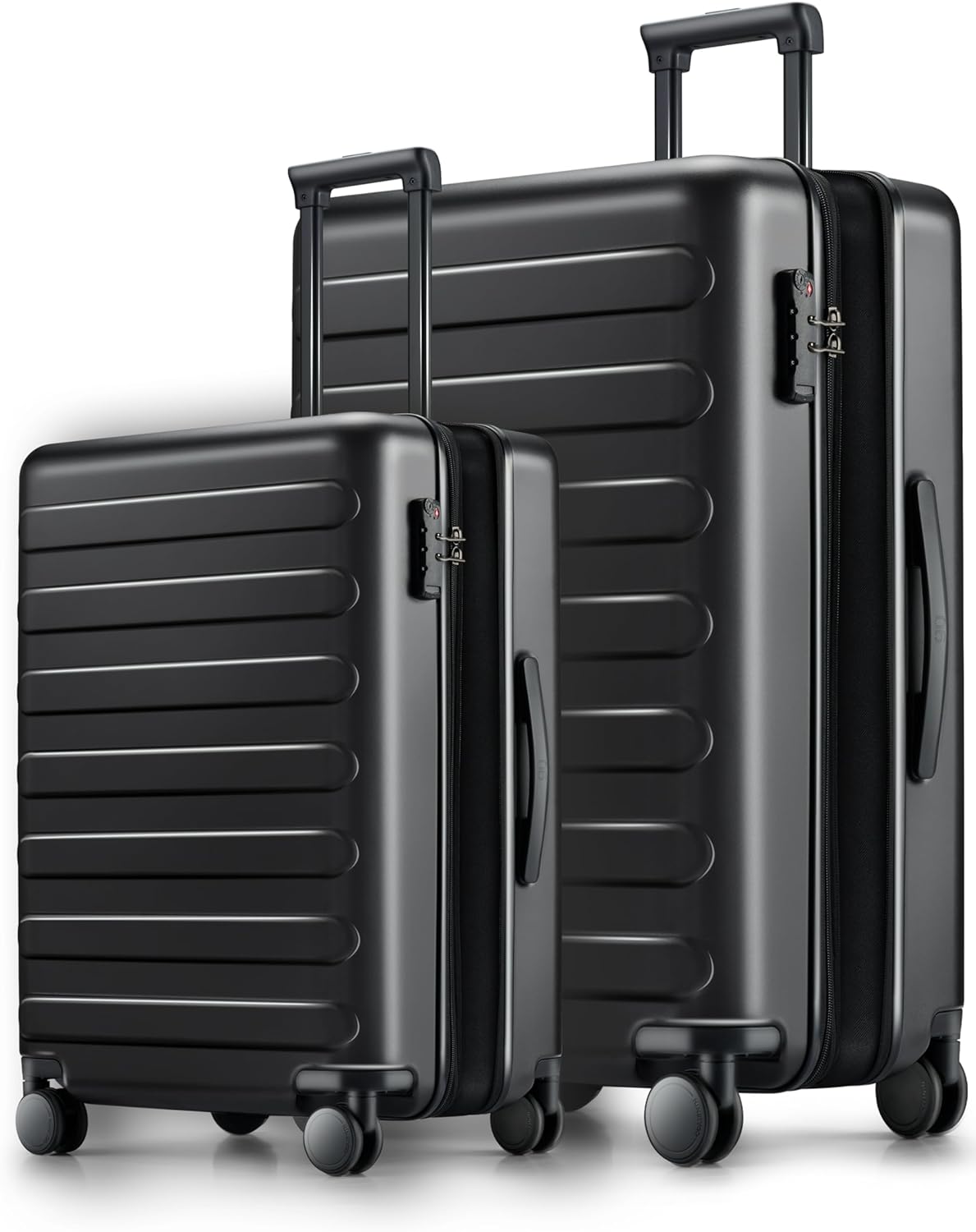 NINETYGO Luggage Sets 2 Piece with Smooth Spinner Wheels