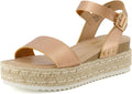 CUSHIONAIRE Melissa Espadrille Platform Sandals For Women wear