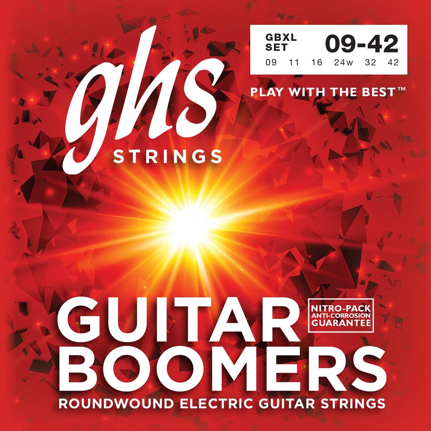 GHS GBXL Electric Guitar Strings - Extra Light 9-42
