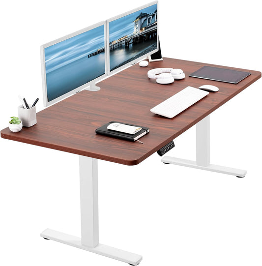 VIVO Electric Standing Desk with Memory Height Adjustment Features