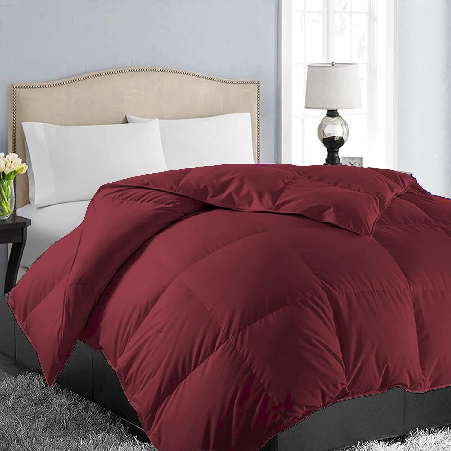 EASELAND Oversized King Down Alternative Comforter for All Seasons