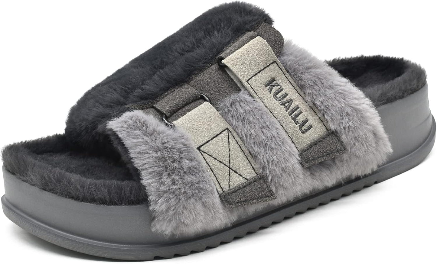 KuaiLu Women's Orthotic Slippers with Arch Support for Comfort