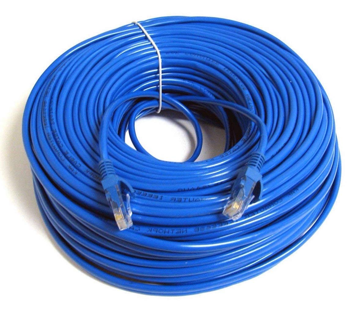 High-Speed 150ft Blue CAT6 Ethernet Cable by UbiGear