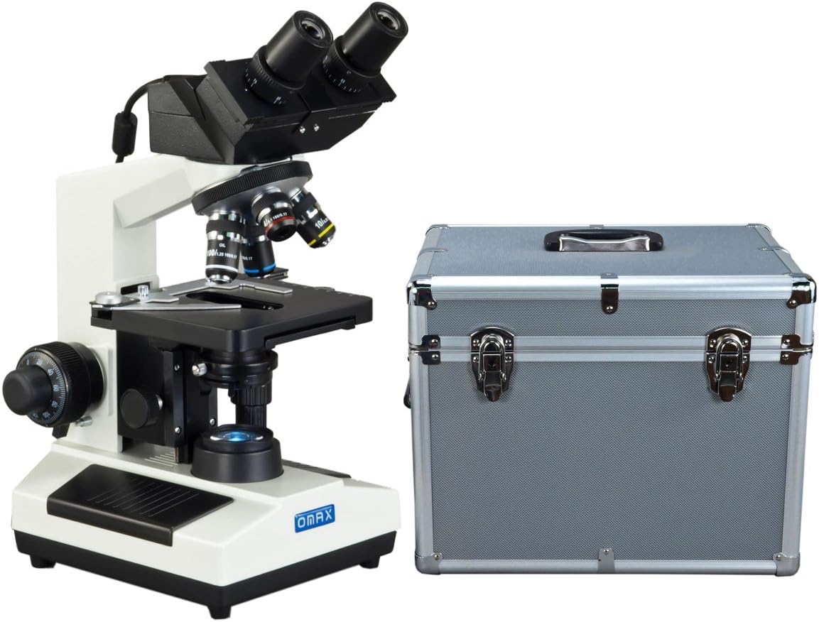 OMAX 40X-2000X Digital Camera Microscope with Case