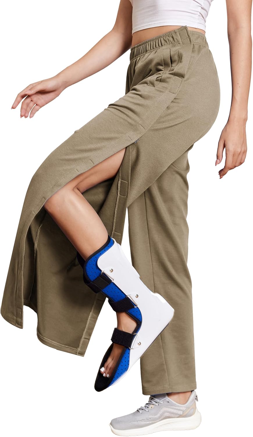 Deyeek Tear Away Pants for Women: Comfortable Post Surgery Wear