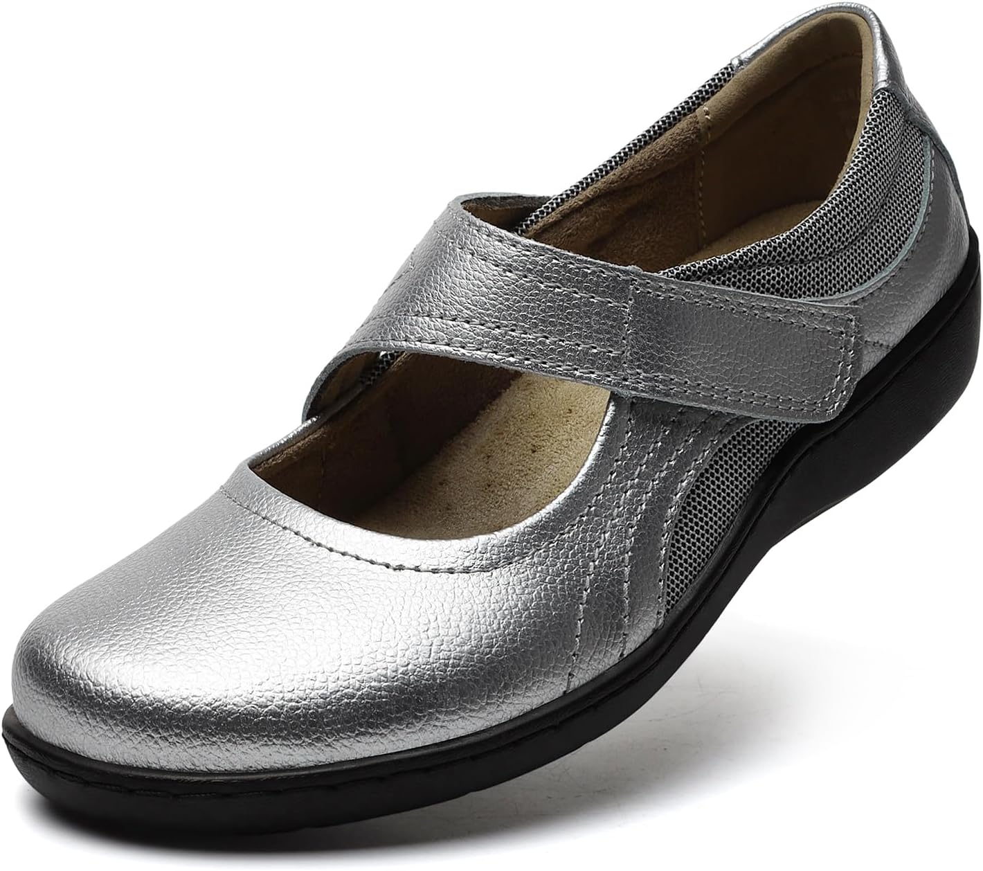 Women's Classic Comfort Mary Jane Flats for Everyday Wear