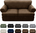 3-Piece T Cushion Loveseat Covers for Elegant Protection and Style