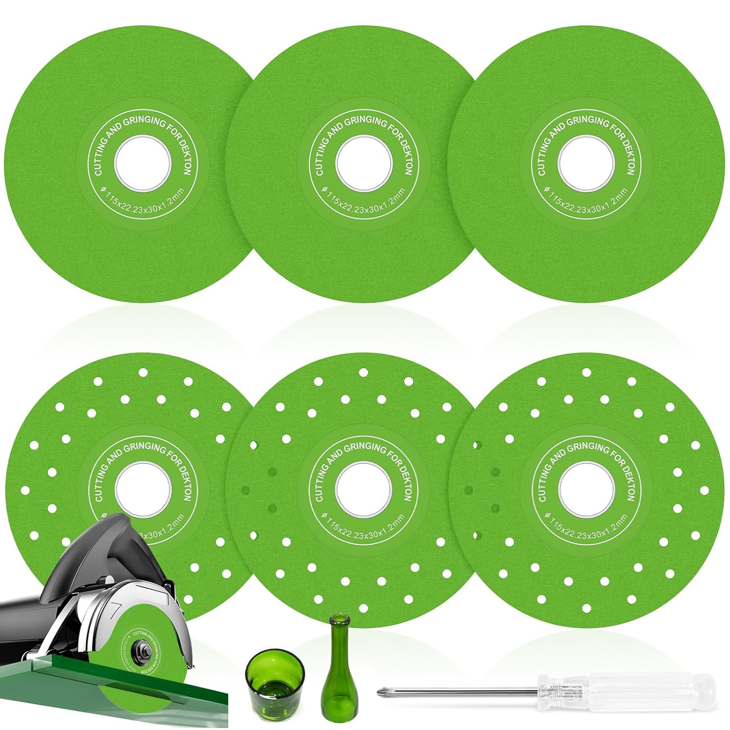 LYDODOKA 6Pcs Diamond Saw Blades - Superior Precision