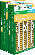 16x26x5 MERV 11 Air Filter 2-Pack - Pet & Allergy Defense