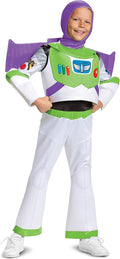 Disney Pixar Buzz Lightyear Toy Story 4 Deluxe Boys' Costume - Durable