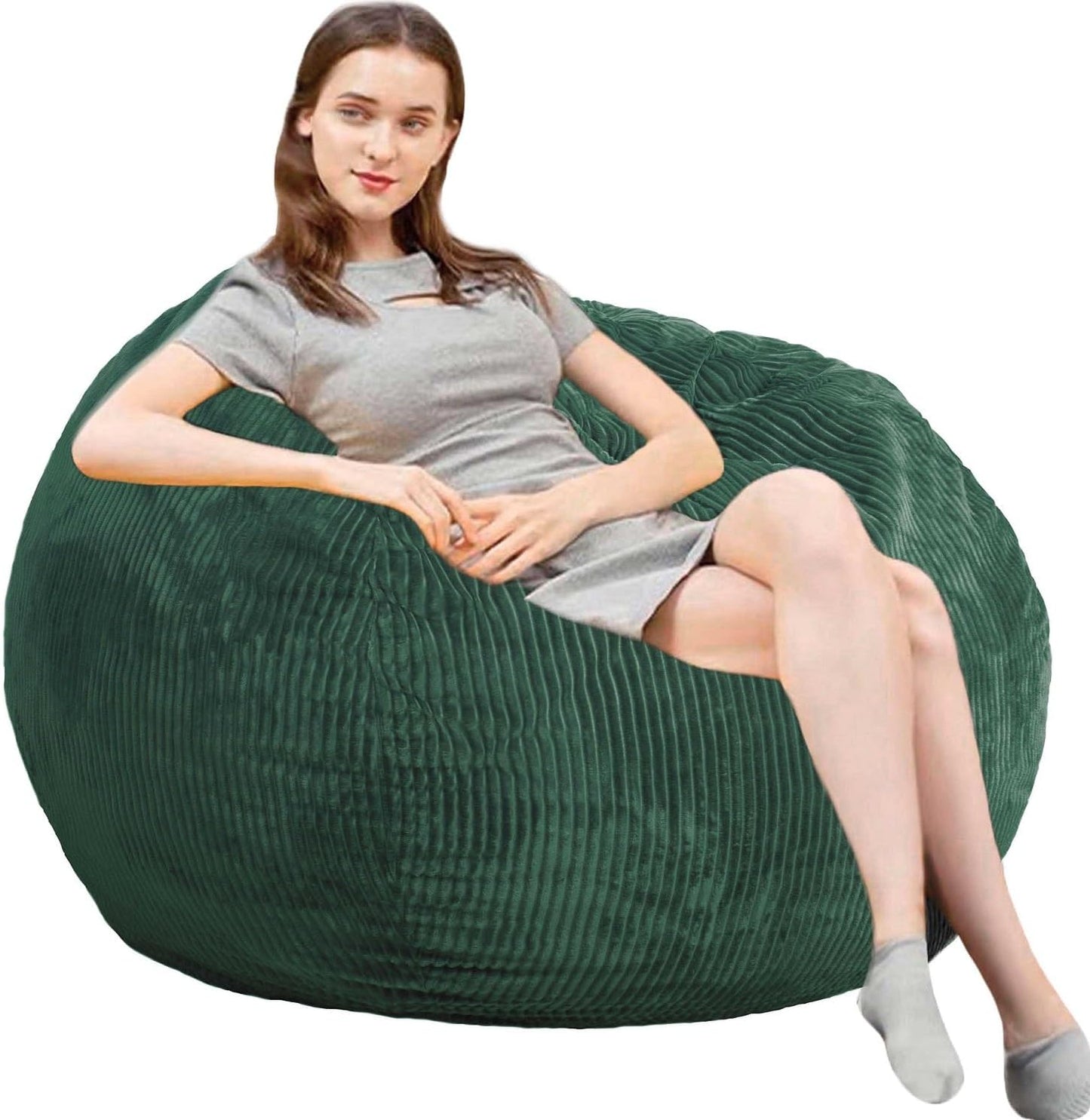 Giant Memory Foam Bean Bag Chairs for Adults and Teens