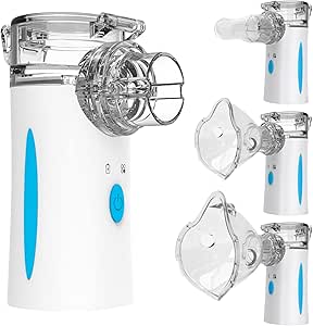 Portable Nebulizer for Adults and Kids - Rechargeable Device