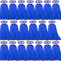 iROLEWIN Superhero Capes 20 Pack for Kids - Durable Party Dress-up
