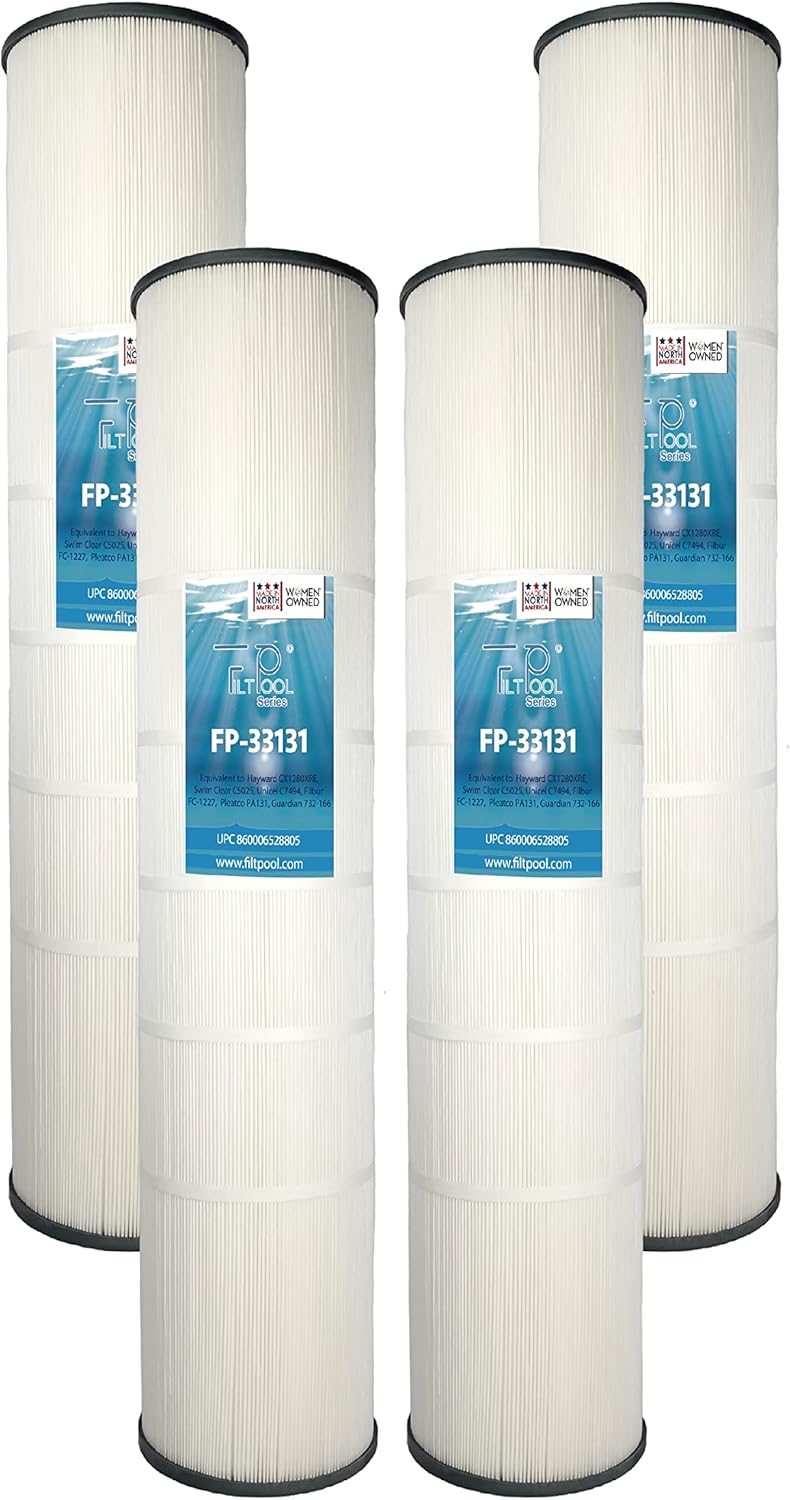 Pool Filter Replacement for Hayward Systems - 4 Pack, 131 SQFT