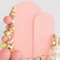 Wokceer Wedding Arch Backdrop Cover Set of 2 - Blushing Pink Spandex