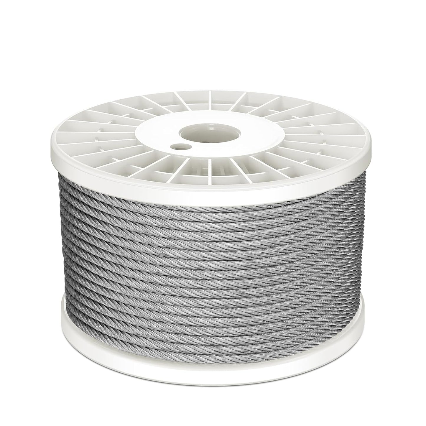 WAYSKA 200FT 3/16 Stainless Steel Cable for Deck Railing and More