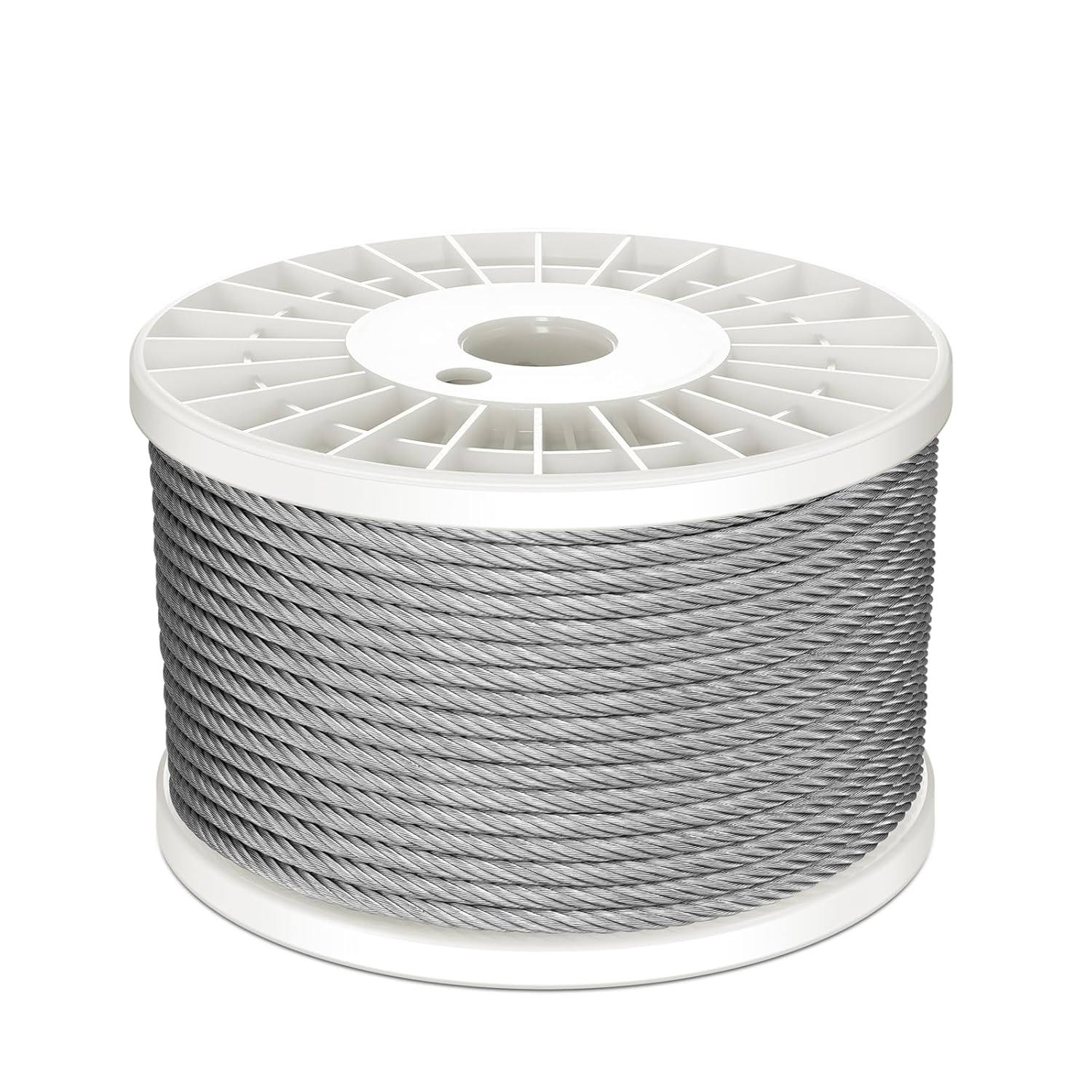 WAYSKA 200FT 3/16 Stainless Steel Cable for Deck Railing and More