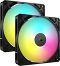 CORSAIR RS140 ARGB 140mm PWM Fans Dual Pack - Quiet, High-Pressure